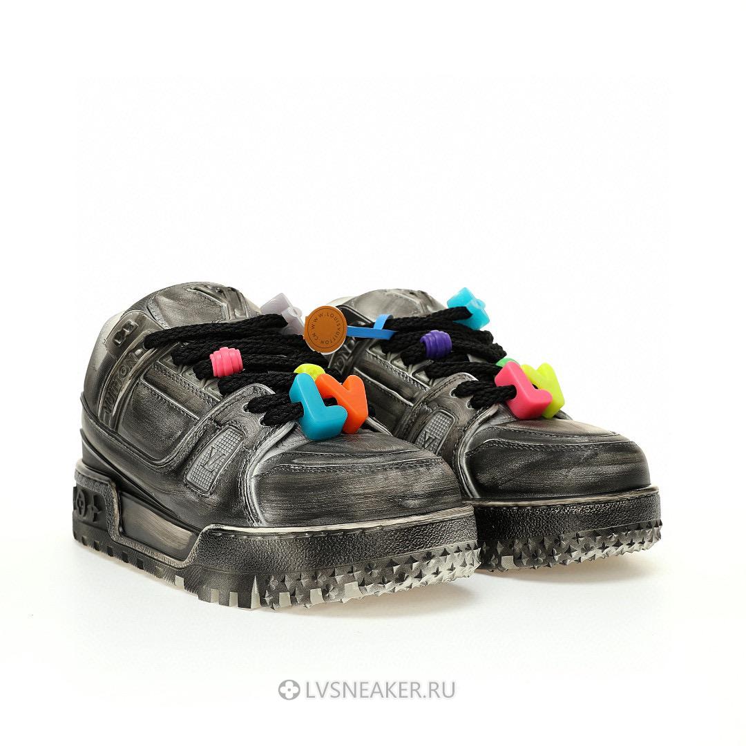 Louis Vuitton LV Trainer Maxi "Valentines Day Black" 1AD6BZ-4 Sneakers