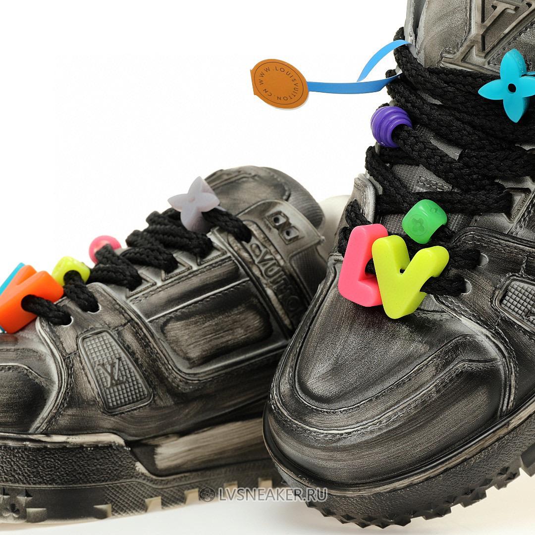 Louis Vuitton LV Trainer Maxi "Valentines Day Black" 1AD6BZ-4 Sneakers