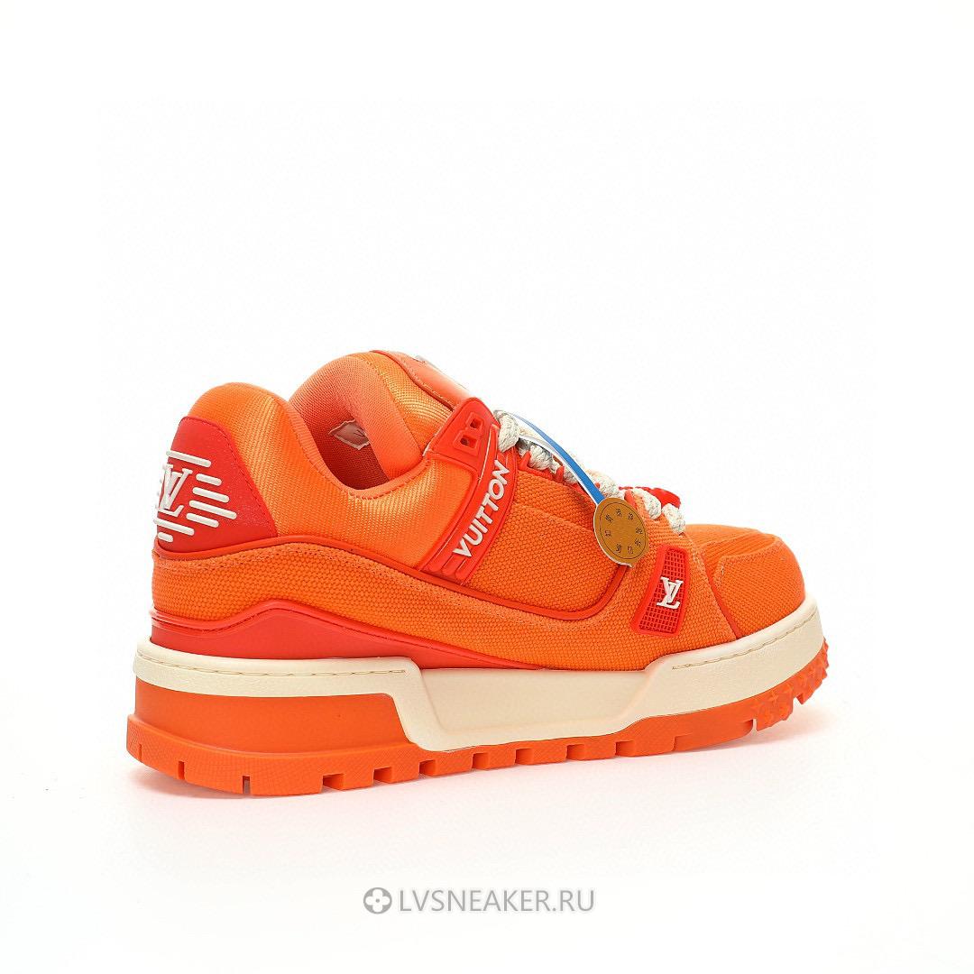 Louis Vuitton LV Trainer Maxi LOVE Component "Valentines Day Orange" 1AD5OO-2 Sneakers