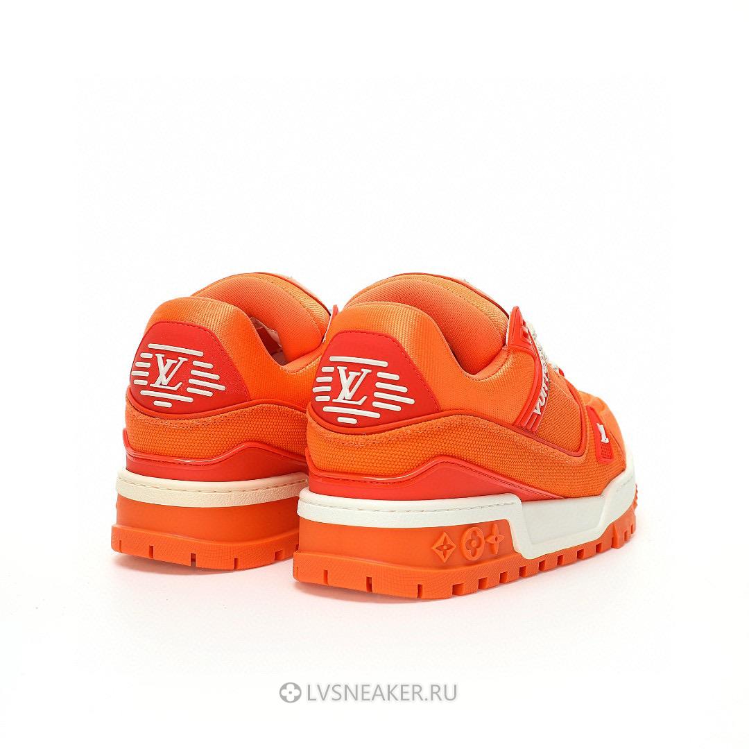 Louis Vuitton LV Trainer Maxi LOVE Component "Valentines Day Orange" 1AD5OO-2 Sneakers