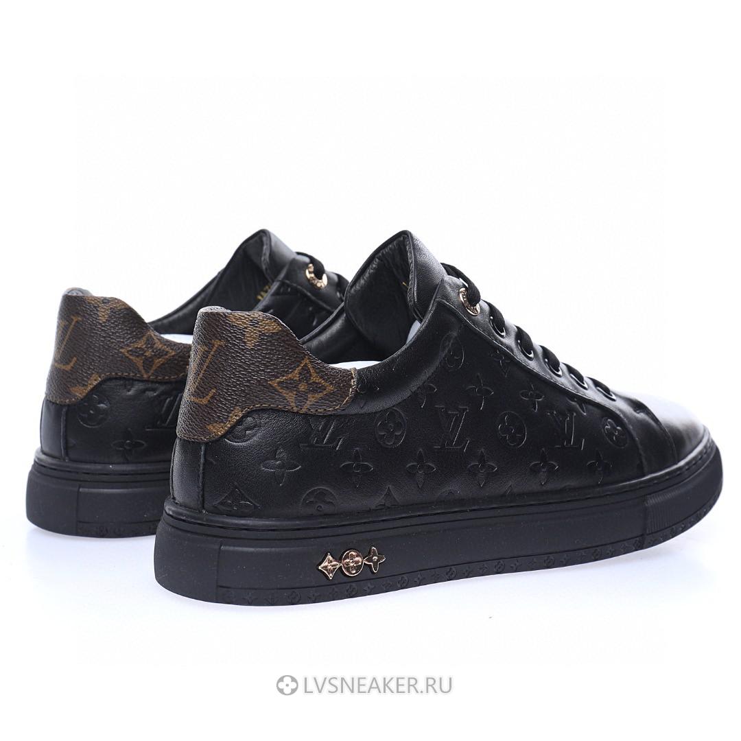 Louis Vuitton LV Luxembourg "Monogram Black Brown" 1A4PAX-2 Sneakers