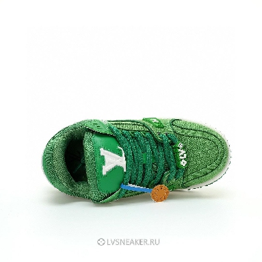 Louis Vuitton LV Trainer Maxi LOVE Component "Valentines Day Green" 1AD5OO-3 Sneakers