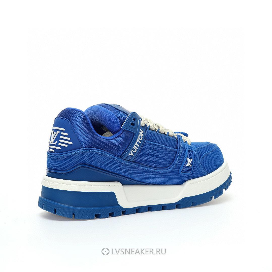 Louis Vuitton LV Trainer Maxi LOVE Component "Valentines Day Blue" 1AD5OO-4 Sneakers