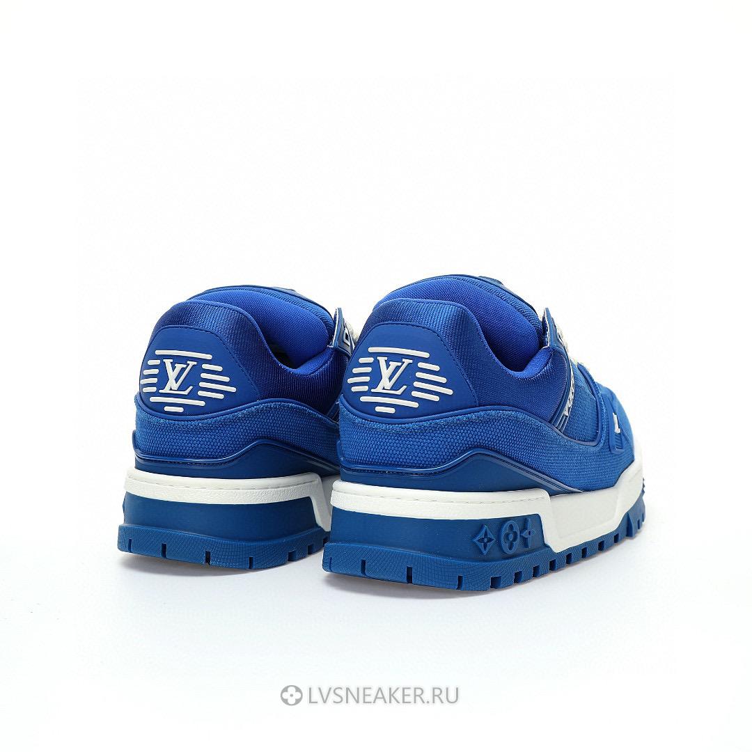 Louis Vuitton LV Trainer Maxi LOVE Component "Valentines Day Blue" 1AD5OO-4 Sneakers