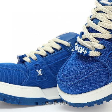 Louis Vuitton LV Trainer Maxi LOVE Component "Valentines Day Blue" 1AD5OO-4 Sneakers