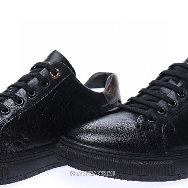 Louis Vuitton LV Luxembourg "Monogram Black Brown" 1A4PAX-2 Sneakers