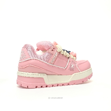 Louis Vuitton LV Trainer Maxi LOVE Component "Valentines Day Pink" 1AD5OO Sneakers