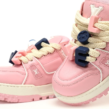 Louis Vuitton LV Trainer Maxi LOVE Component "Valentines Day Pink" 1AD5OO Sneakers