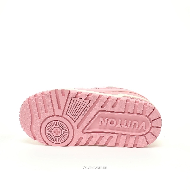Louis Vuitton LV Trainer Maxi LOVE Component "Valentines Day Pink" 1AD5OO Sneakers