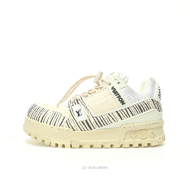 Louis Vuitton LV x Park Seo-Bo Trainer Maxi "Cream Black" 1AD9VZ-2 Sneakers