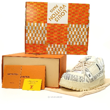 Louis Vuitton LV x Park Seo-Bo Trainer Maxi "Cream Black" 1AD9VZ-2 Sneakers