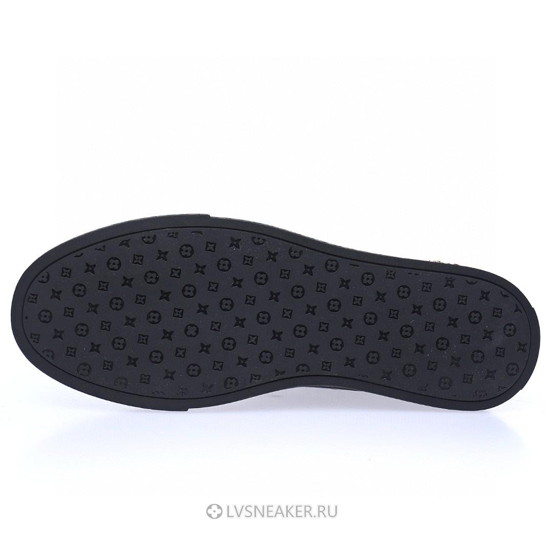 Louis Vuitton LV Luxembourg "Monogram Black Brown" 1A4PAX-2 Sneakers