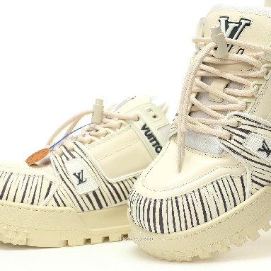 Louis Vuitton LV x Park Seo-Bo Trainer Maxi "Cream Black" 1AD9VZ-2 Sneakers