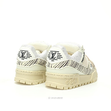 Louis Vuitton LV x Park Seo-Bo Trainer Maxi "Cream Black" 1AD9VZ-2 Sneakers