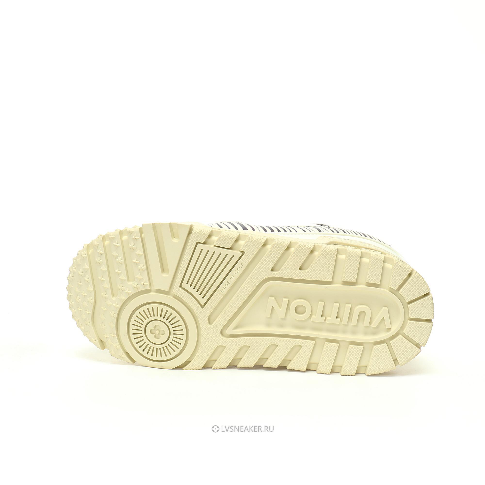 Louis Vuitton LV x Park Seo-Bo Trainer Maxi "Cream Black" 1AD9VZ-2 Sneakers