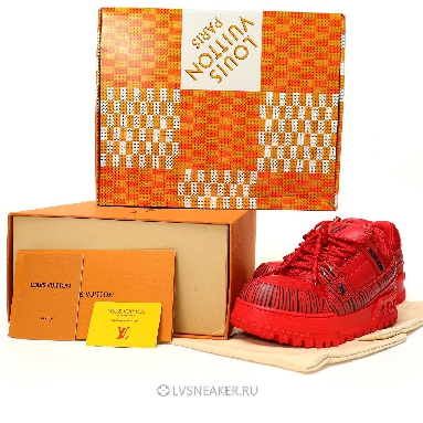 Louis Vuitton LV x Park Seo-Bo Trainer Maxi "Red Black" 1AD9VZ-3 Sneakers