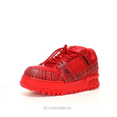 Louis Vuitton LV x Park Seo-Bo Trainer Maxi "Red Black" 1AD9VZ-3 Sneakers