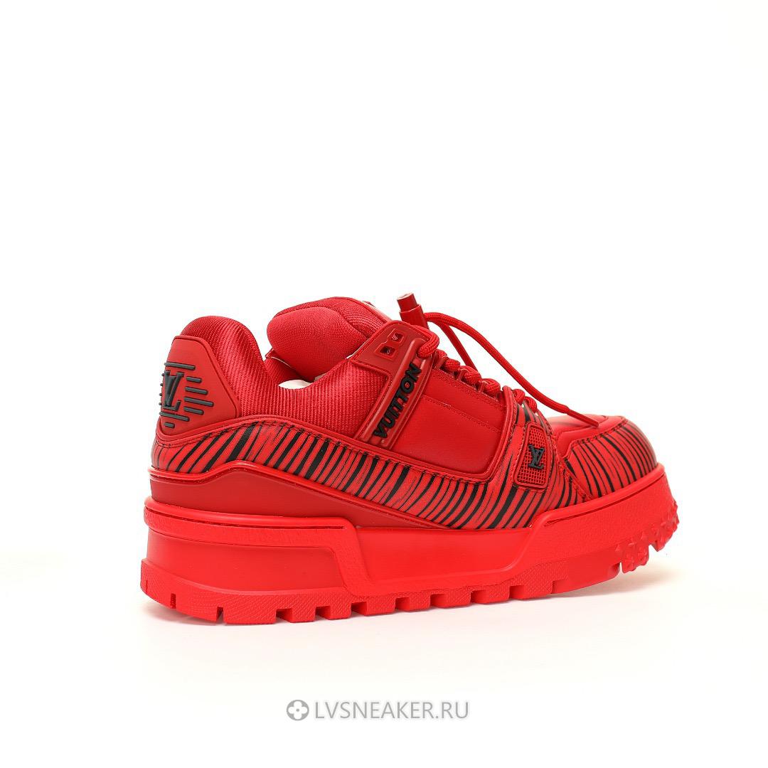 Louis Vuitton LV x Park Seo-Bo Trainer Maxi "Red Black" 1AD9VZ-3 Sneakers