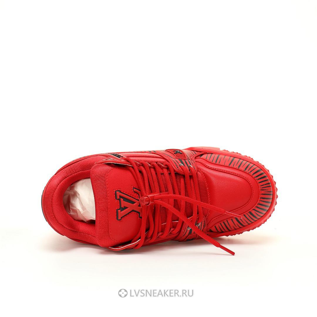 Louis Vuitton LV x Park Seo-Bo Trainer Maxi "Red Black" 1AD9VZ-3 Sneakers