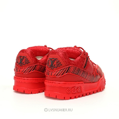 Louis Vuitton LV x Park Seo-Bo Trainer Maxi "Red Black" 1AD9VZ-3 Sneakers