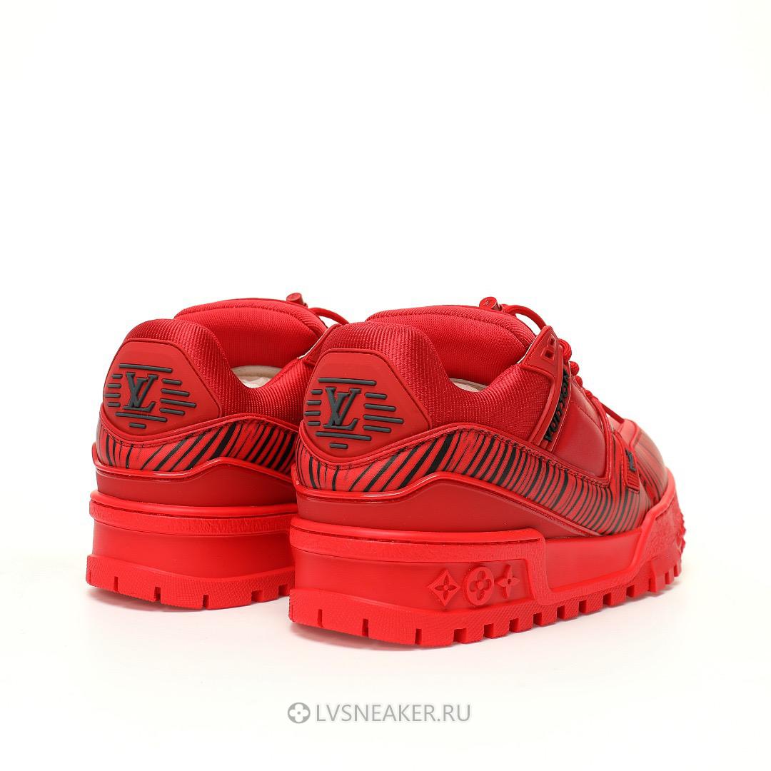 Louis Vuitton LV x Park Seo-Bo Trainer Maxi "Red Black" 1AD9VZ-3 Sneakers