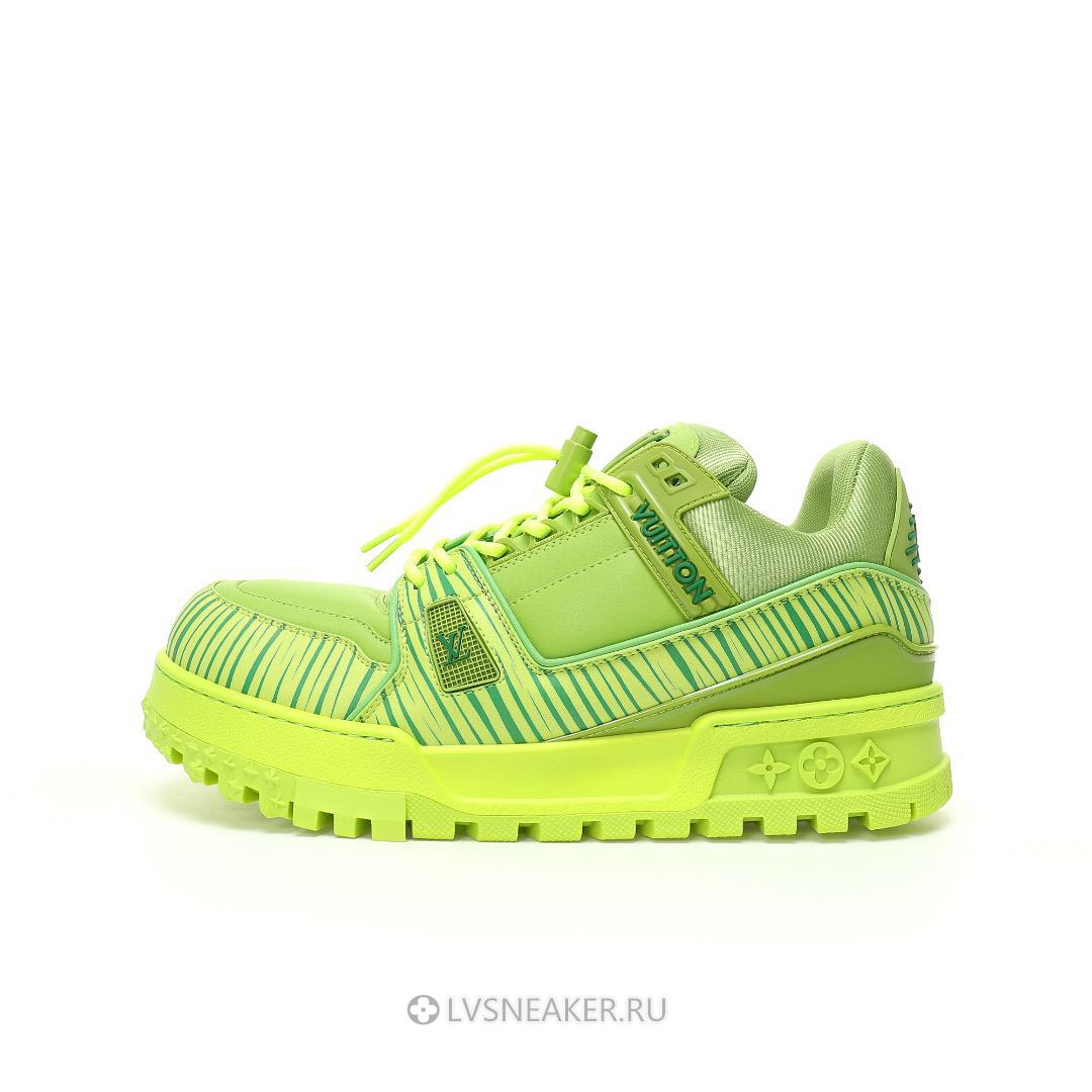 Louis Vuitton LV x Park Seo-Bo Trainer Maxi "Green" 1AD9VZ Sneakers