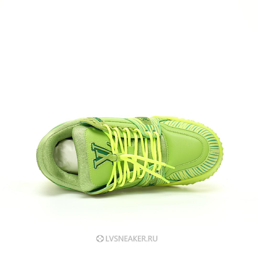 Louis Vuitton LV x Park Seo-Bo Trainer Maxi "Green" 1AD9VZ Sneakers