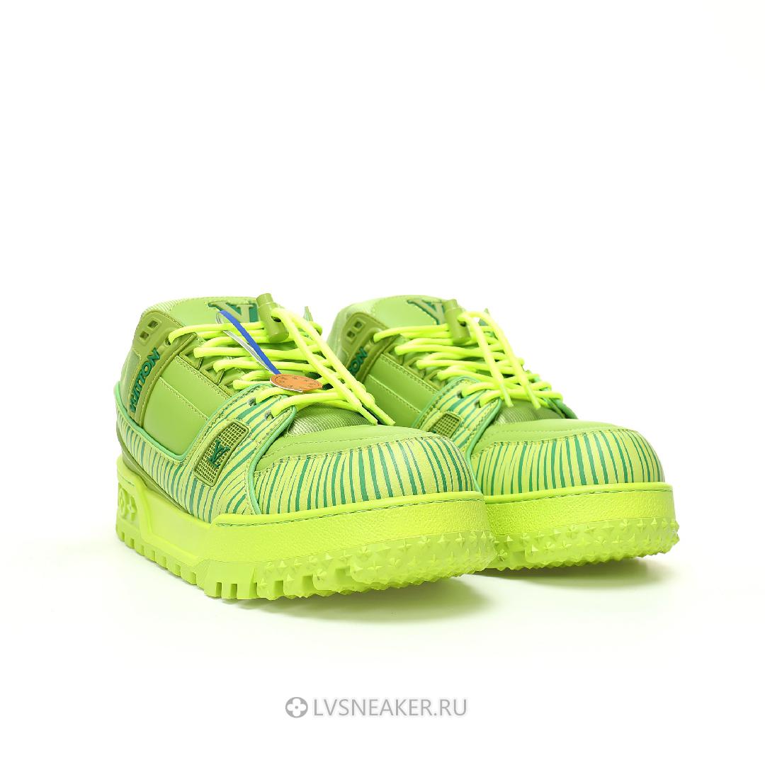 Louis Vuitton LV x Park Seo-Bo Trainer Maxi "Green" 1AD9VZ Sneakers