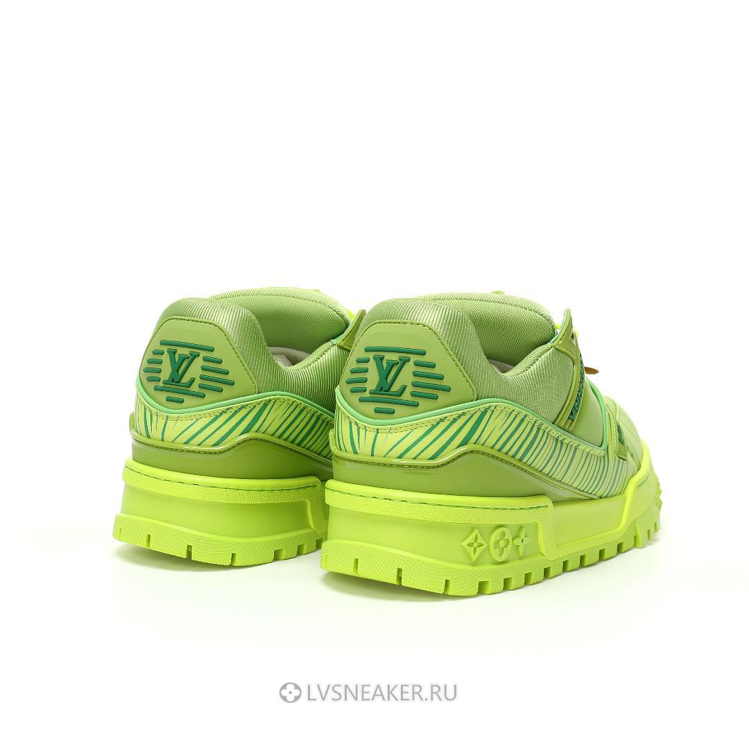 Louis Vuitton LV x Park Seo-Bo Trainer Maxi "Green" 1AD9VZ Sneakers