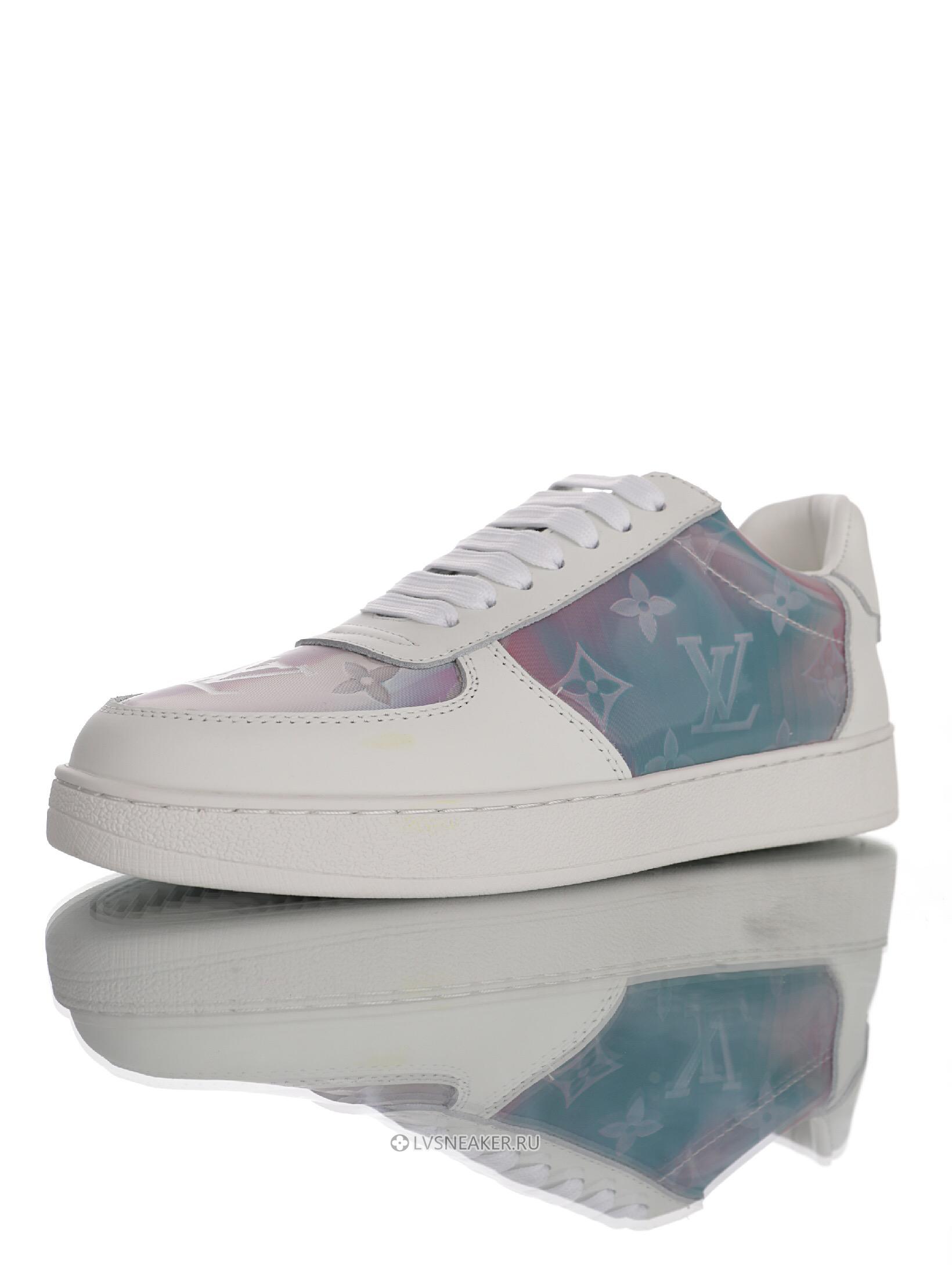 Louis Vuitton LV Rivoli "White Iridescent" 1A3MI3-2 Sneakers