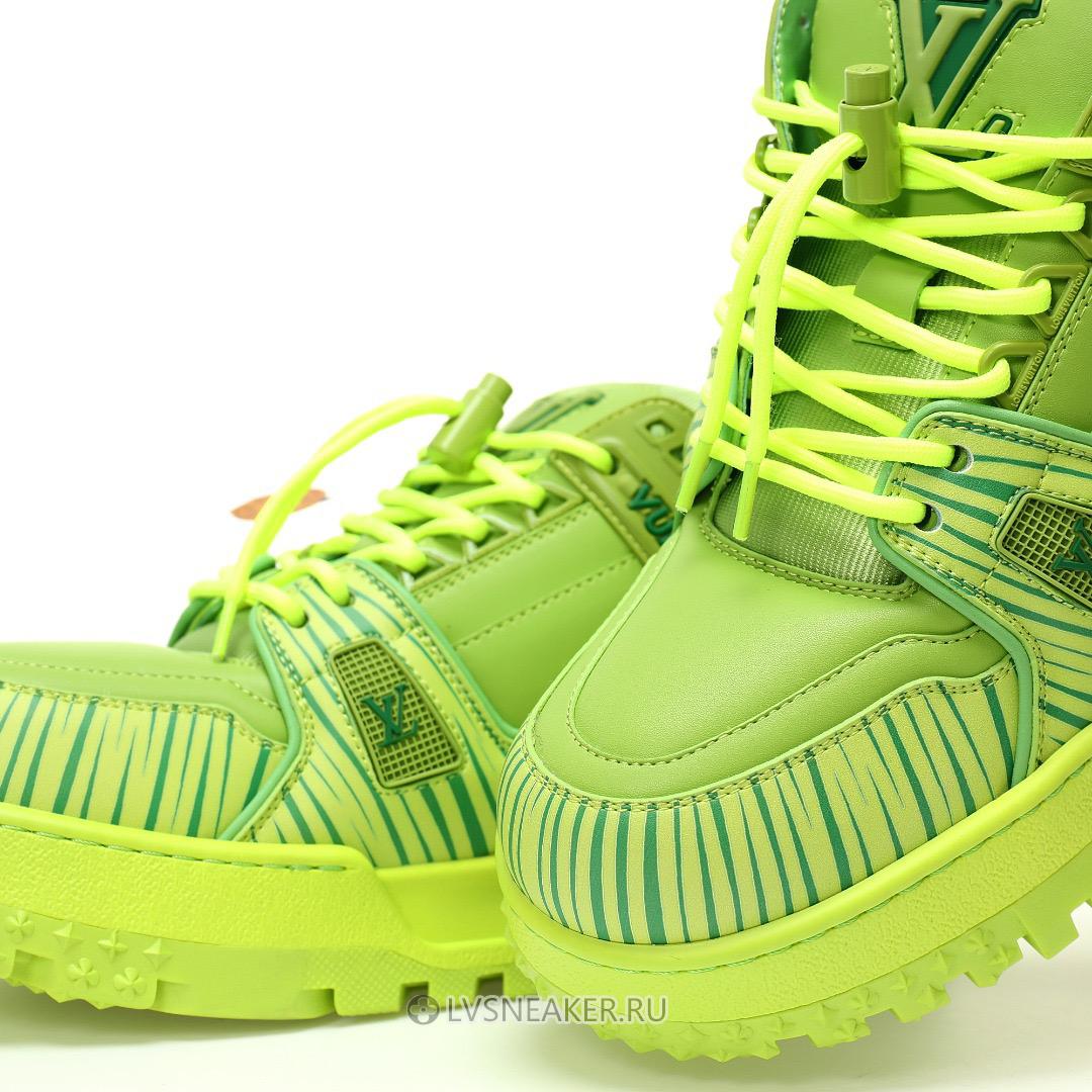 Louis Vuitton LV x Park Seo-Bo Trainer Maxi "Green" 1AD9VZ Sneakers