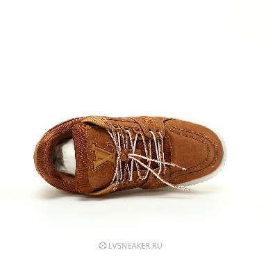 Louis Vuitton LV Trainer Maxi "Brown White" 1AD7D8-2 Sneakers