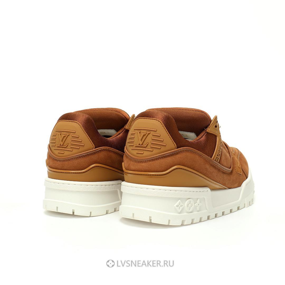 Louis Vuitton LV Trainer Maxi "Brown White" 1AD7D8-2 Sneakers