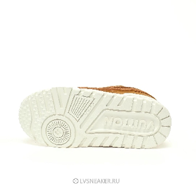 Louis Vuitton LV Trainer Maxi "Brown White" 1AD7D8-2 Sneakers