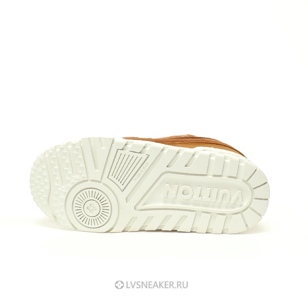 Louis Vuitton LV Trainer Maxi "Brown White" 1AD7D8-2 Sneakers