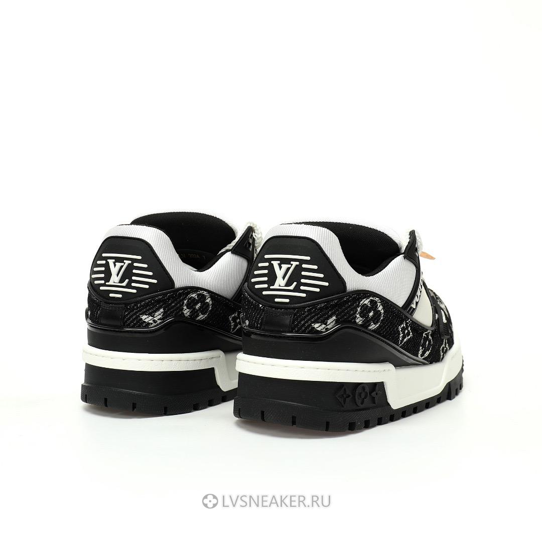 Louis Vuitton LV Trainer Maxi Wear Resistant "Black White" 1ACXAQ Sneakers