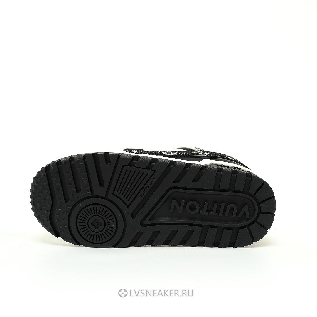 Louis Vuitton LV Trainer Maxi Wear Resistant "Black White" 1ACXAQ Sneakers