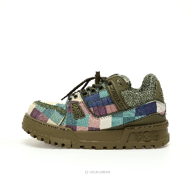 Louis Vuitton LV Trainer Maxi "Green Damoflage Damier" 1ACNCX Sneakers