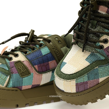 Louis Vuitton LV Trainer Maxi "Green Damoflage Damier" 1ACNCX Sneakers