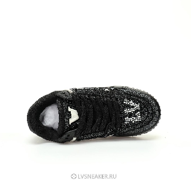 Louis Vuitton LV Trainer Maxi "Black Swarovksi Crystals" 1ACEOJ Sneakers