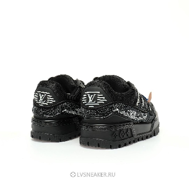 Louis Vuitton LV Trainer Maxi "Black Swarovksi Crystals" 1ACEOJ Sneakers