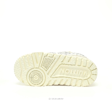 Louis Vuitton LV Trainer Maxi "White Swarovksi Crystals" 1ACEOJ-2 Sneakers