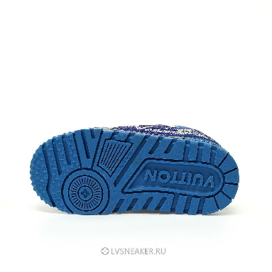 Louis Vuitton LV Trainer Maxi "Blue Swarovksi Crystals" 1ACEOJ-3 Sneakers