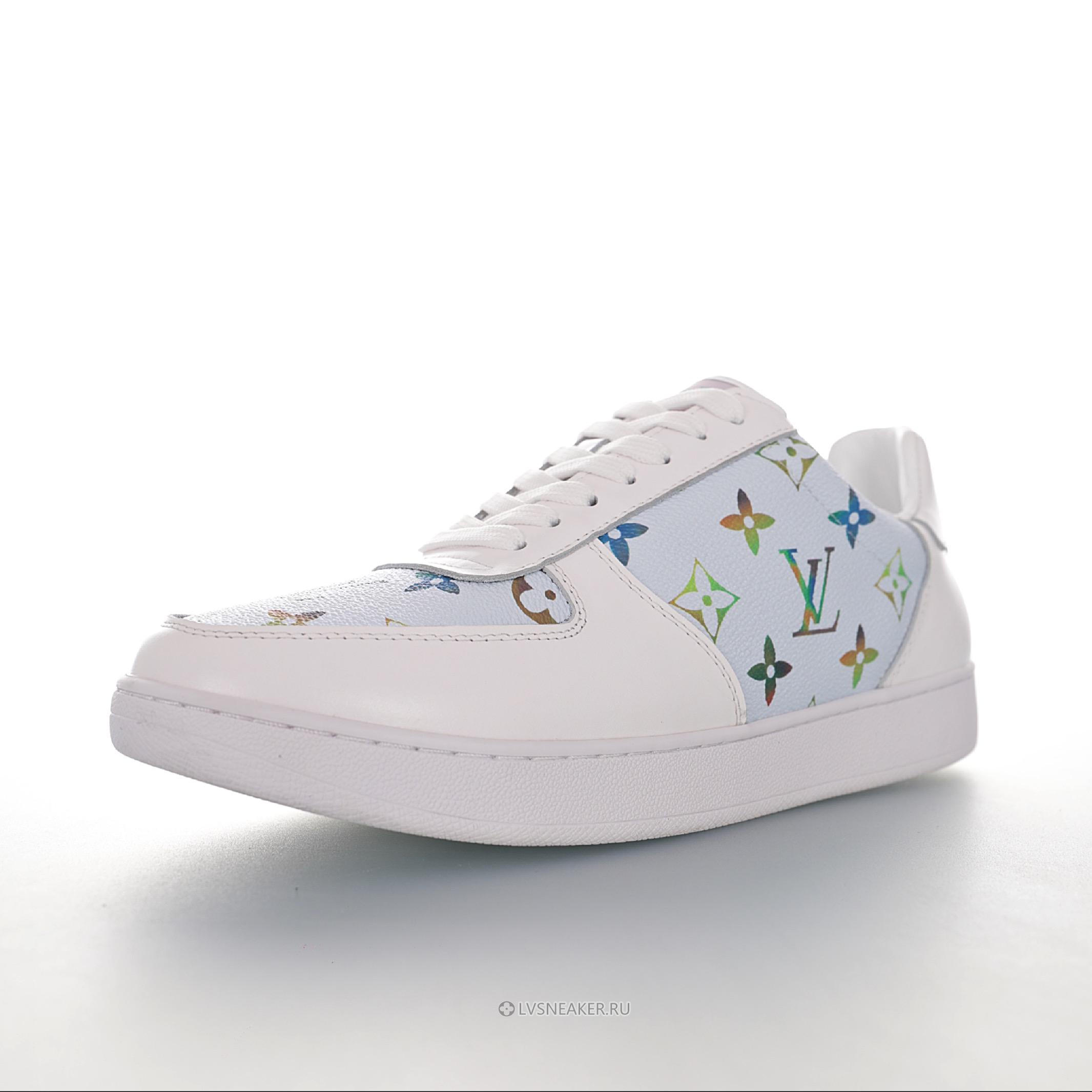 Louis Vuitton LV Rivoli "Monogram White Blue" 1A7W9G Sneakers