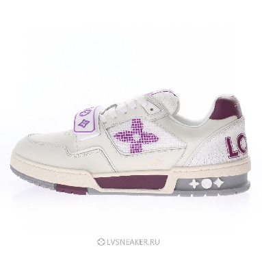 Louis Vuitton LV Trainers "Violet Mesh" 1A98W4-2 Sneakers