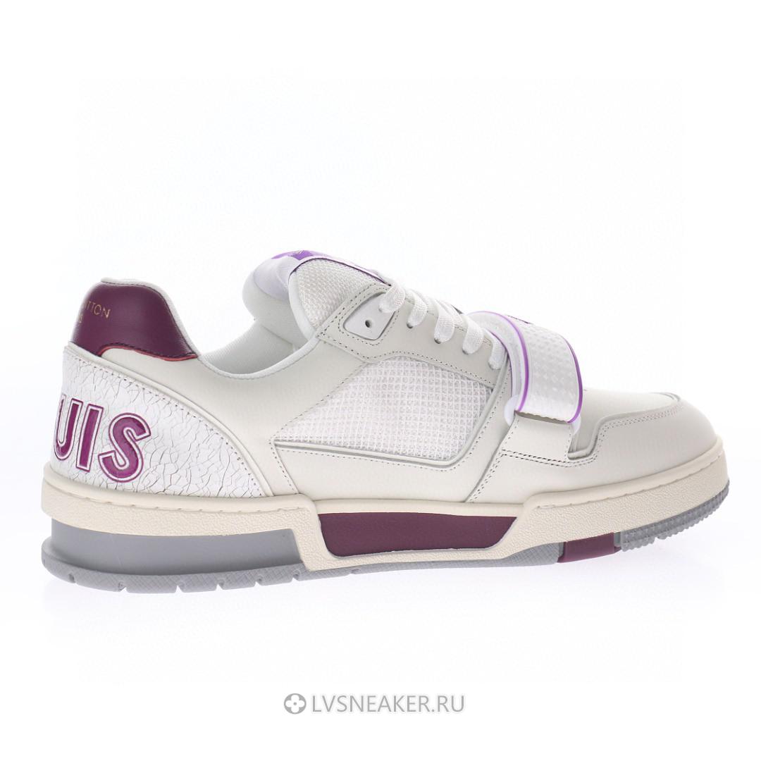 Louis Vuitton LV Trainers "Violet Mesh" 1A98W4-2 Sneakers
