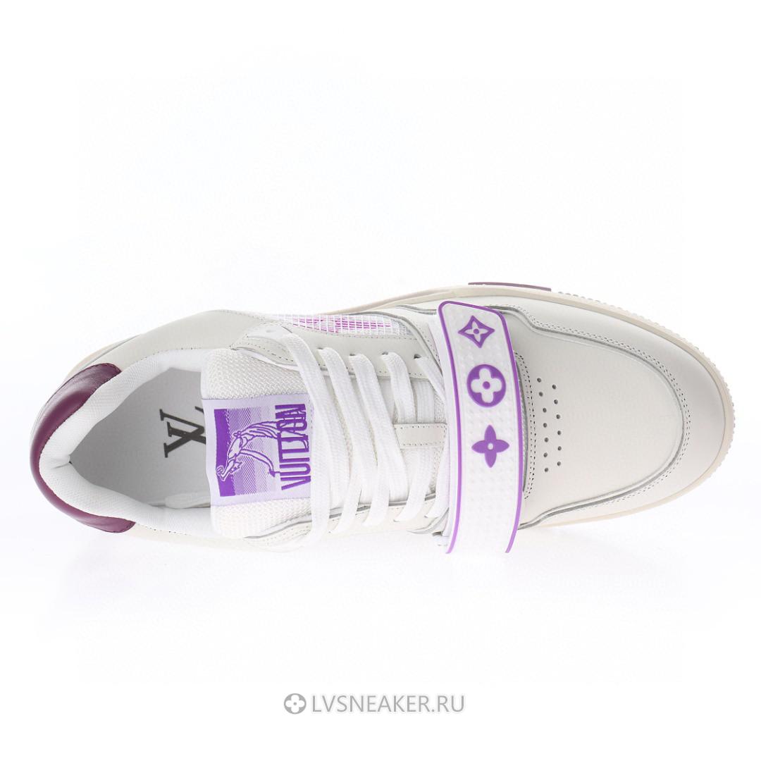 Louis Vuitton LV Trainers "Violet Mesh" 1A98W4-2 Sneakers