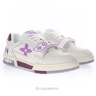 Louis Vuitton LV Trainers "Violet Mesh" 1A98W4-2 Sneakers