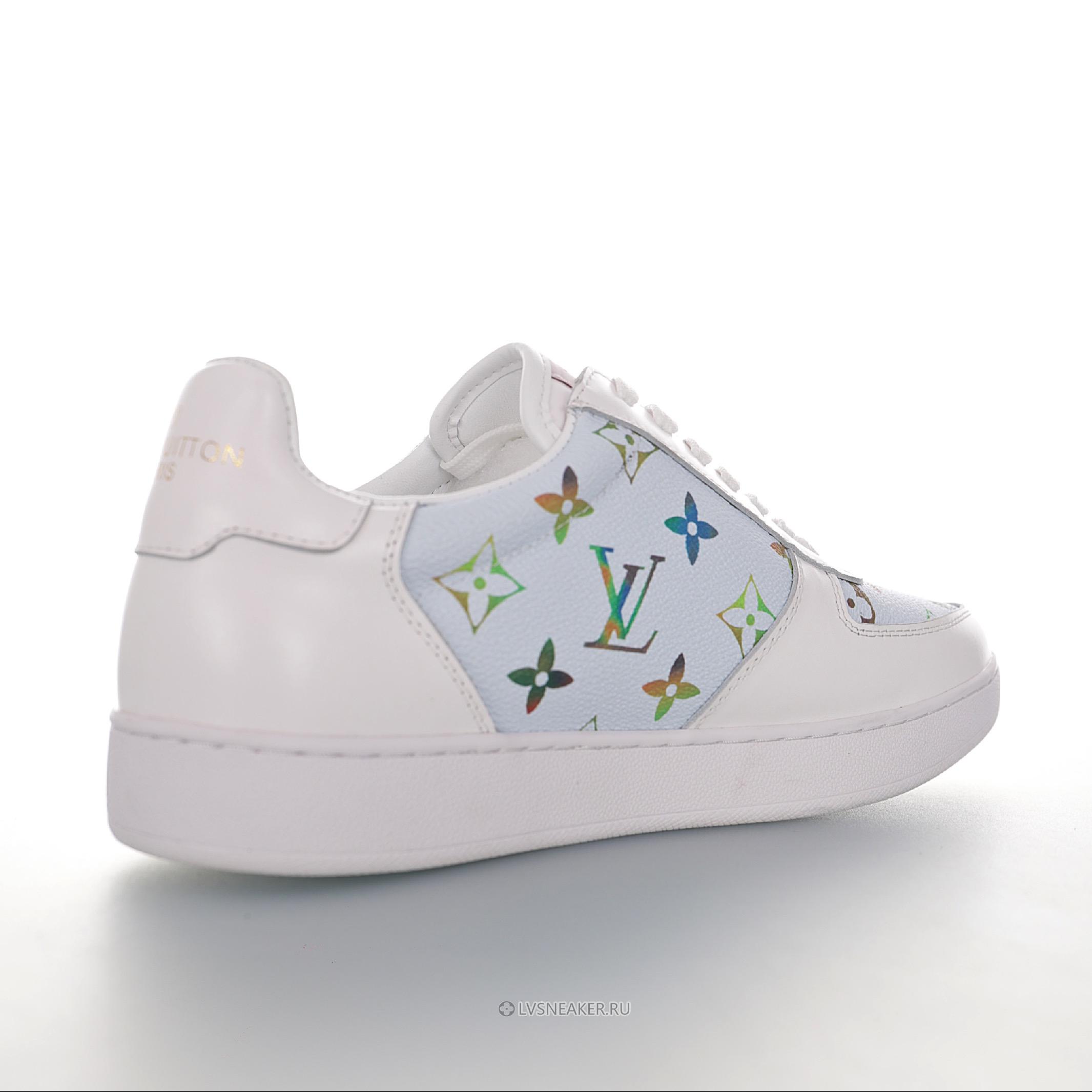 Louis Vuitton LV Rivoli "Monogram White Blue" 1A7W9G Sneakers