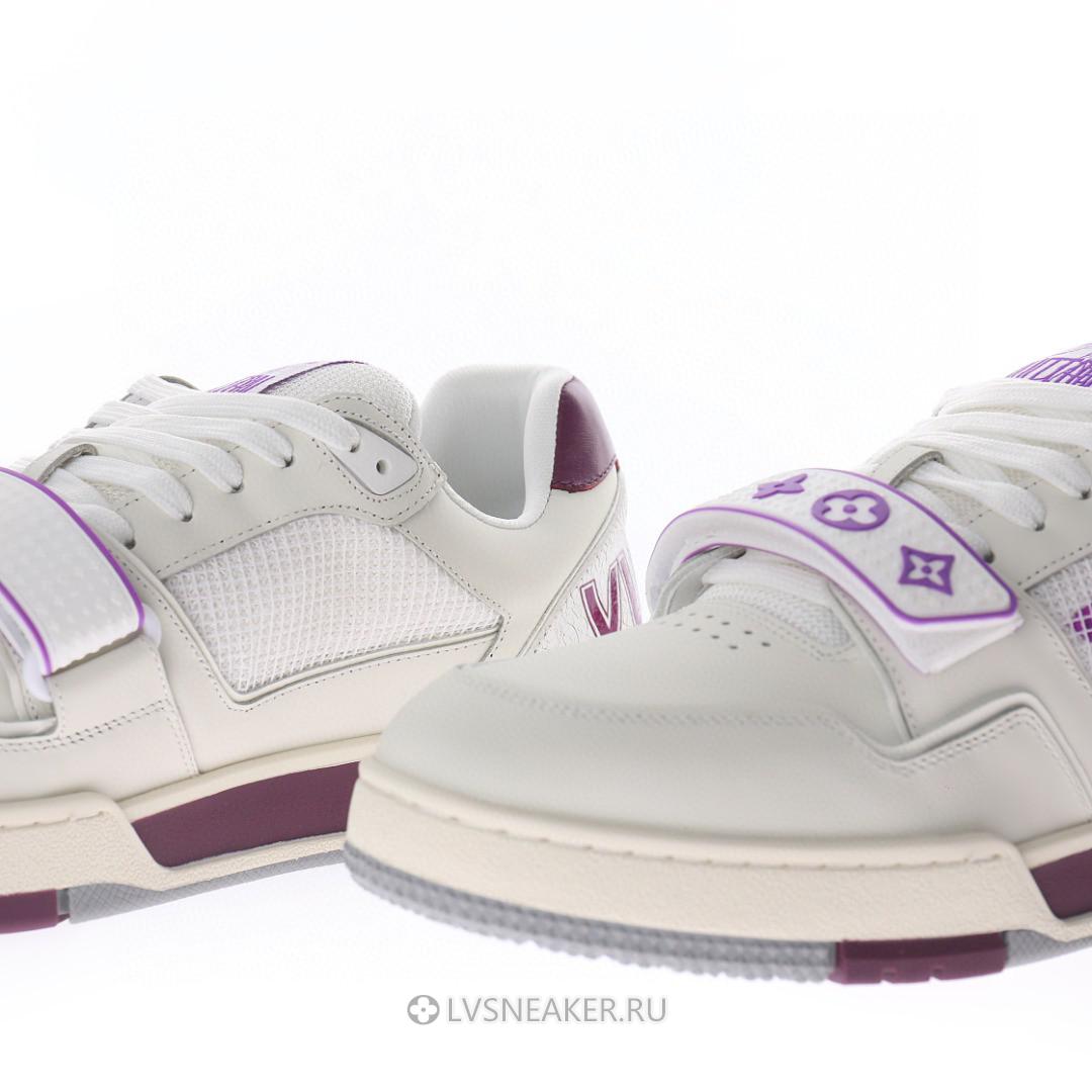 Louis Vuitton LV Trainers "Violet Mesh" 1A98W4-2 Sneakers
